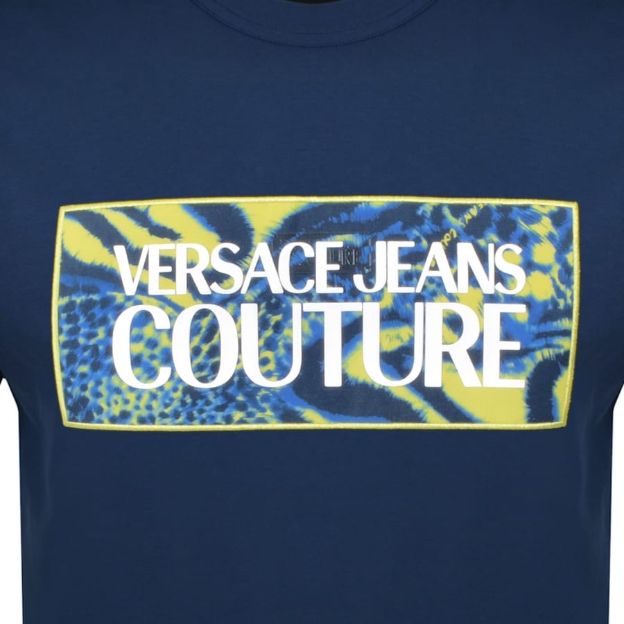 Image number 3 for Versace Jeans Couture Regular Fit T Shirt Blue