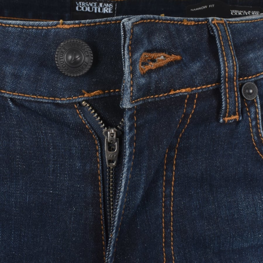 Image number 5 for Versace Jeans Couture Dundee Narrow Jeans Indigo