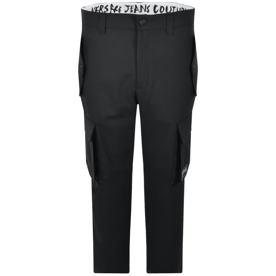 Image number 2 for Versace Jeans Couture Cargo Trousers Black