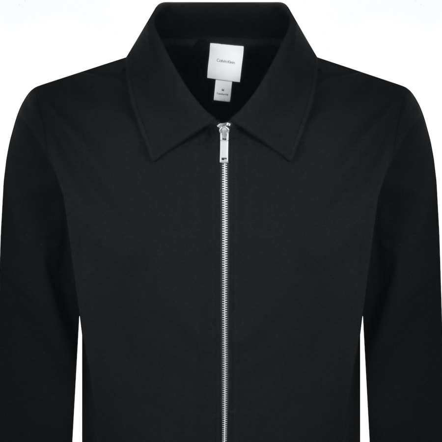 Image number 2 for Calvin Klein Tech Full Zip Sweatshirt Black