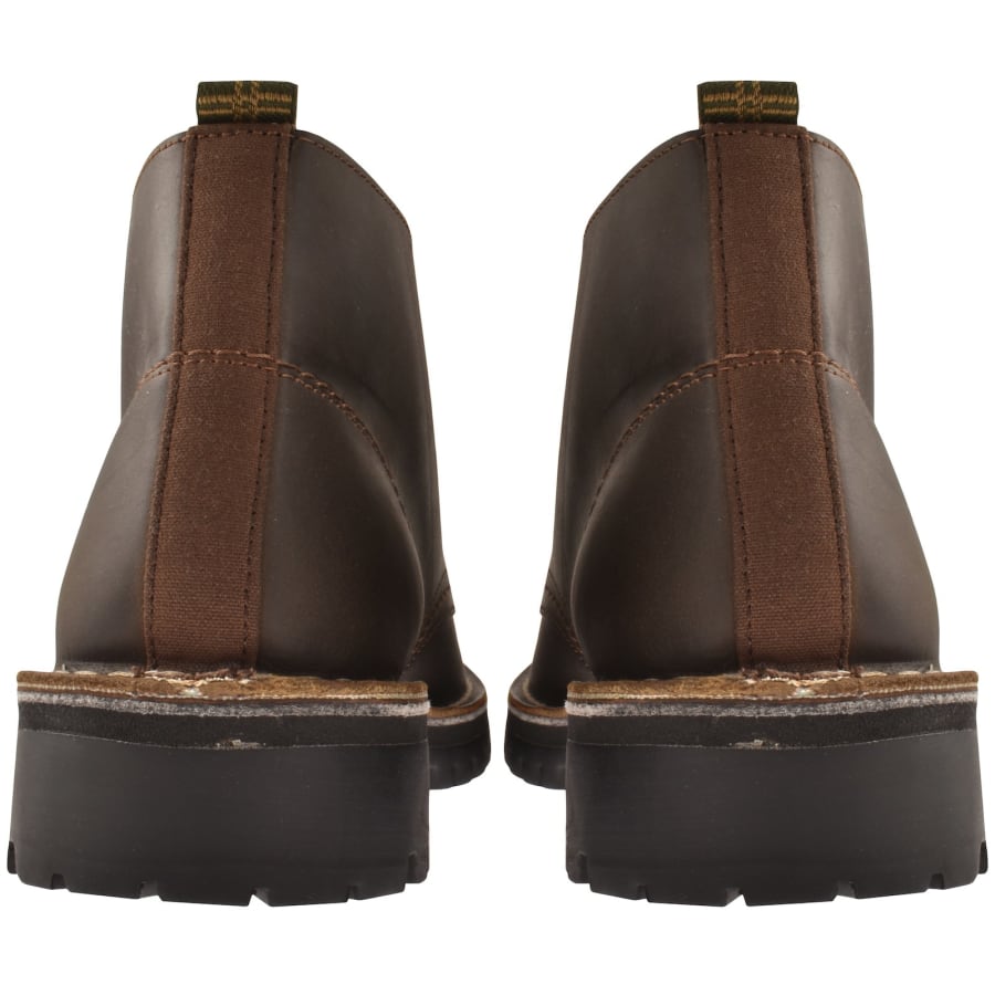 Image number 2 for Barbour Hobart Chukka Boots Brown