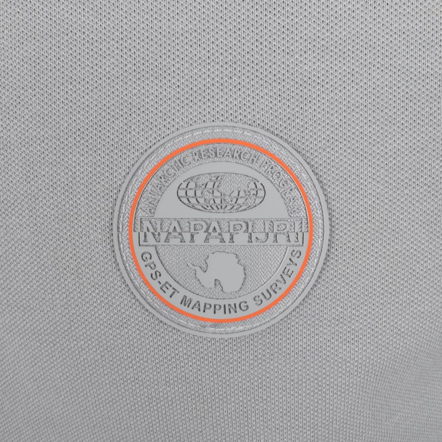 Image number 4 for Napapijri S Anghiari T Shirt Ultimate Grey