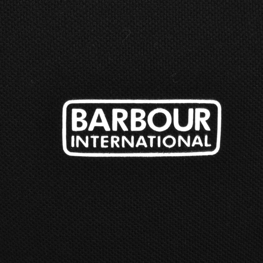 Image number 3 for Barbour International Bradley Polo T Shirt Black