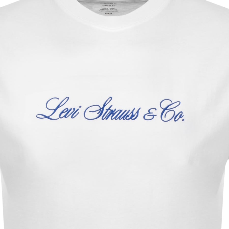 Image number 3 for Levis Original Graphic T Shirt White