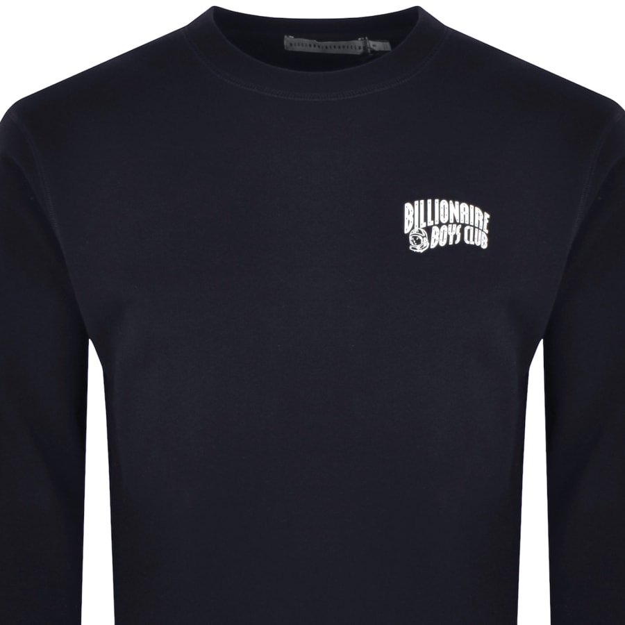 Image number 2 for Billionaire Boys Club Arch Logo Sweatshirt Navy