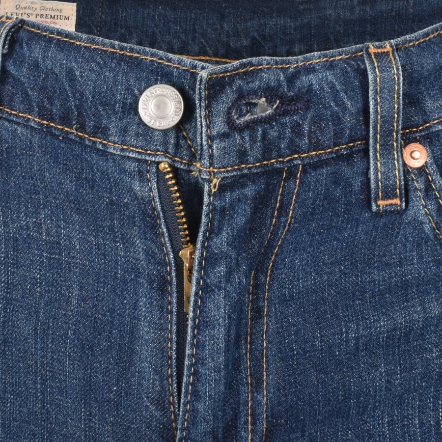 Image number 5 for Levis 511 Slim Fit Jeans Part The Sea Blue