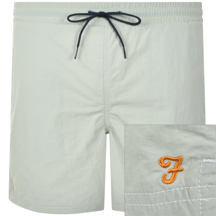 Image number 1 for Farah Colbert Plain Swim Shorts Grove Green