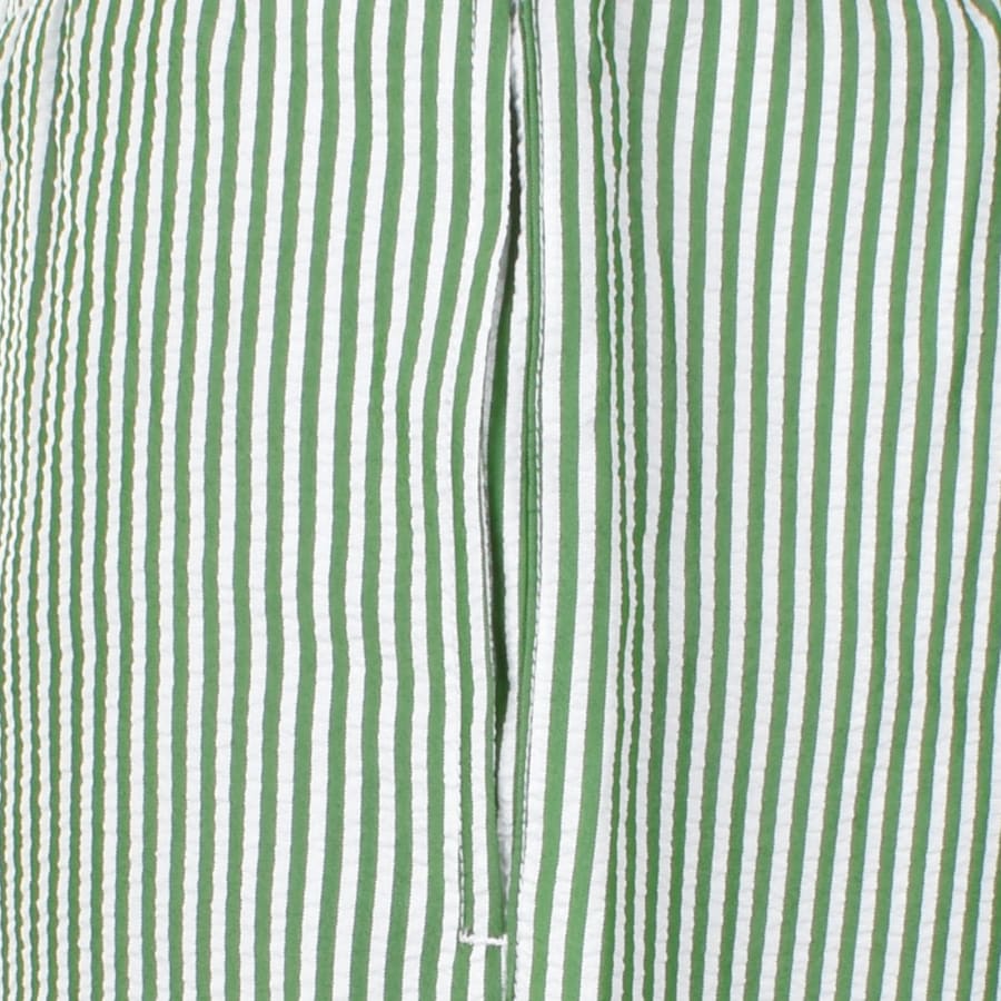 Image number 5 for Farah Colbert Seersucker Stripe Swim Shorts Green