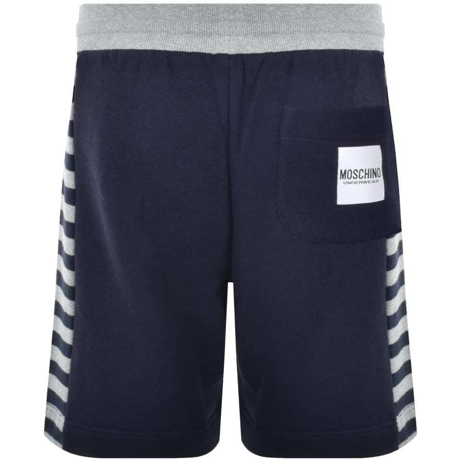 Image number 2 for Moschino Underwear Fantasy Print Shorts Blue