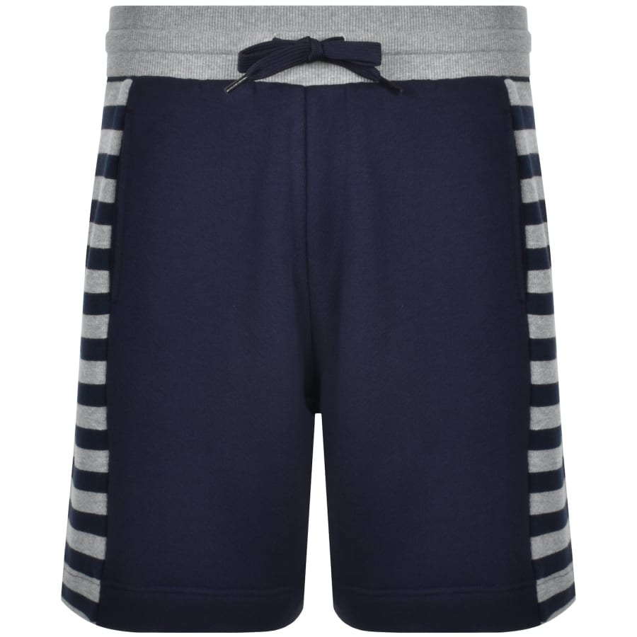 Image number 1 for Moschino Underwear Fantasy Print Shorts Blue