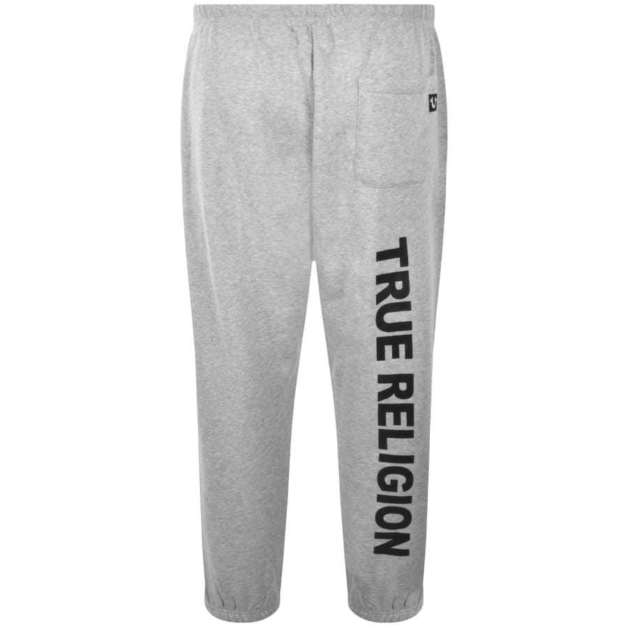 Image number 2 for True Religion Buddha Face Joggers Grey