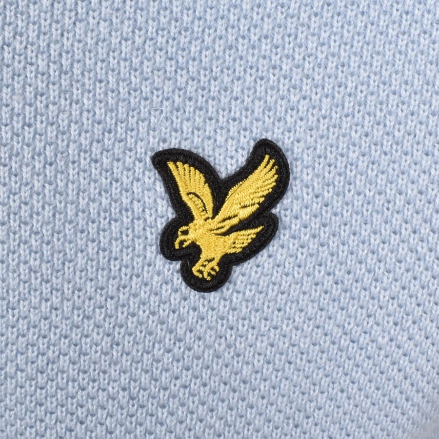 Image number 3 for Lyle And Scott Knitted T Shirt Blue