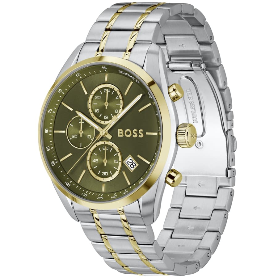 Image number 2 for BOSS Grand Prix Watch Silver