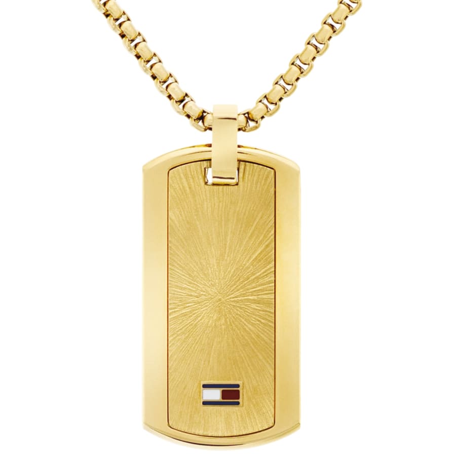 Image number 3 for Tommy Hilfiger Jameson Necklace Gold