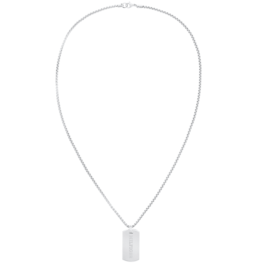 Image number 2 for Tommy Hilfiger Jameson Necklace Silver