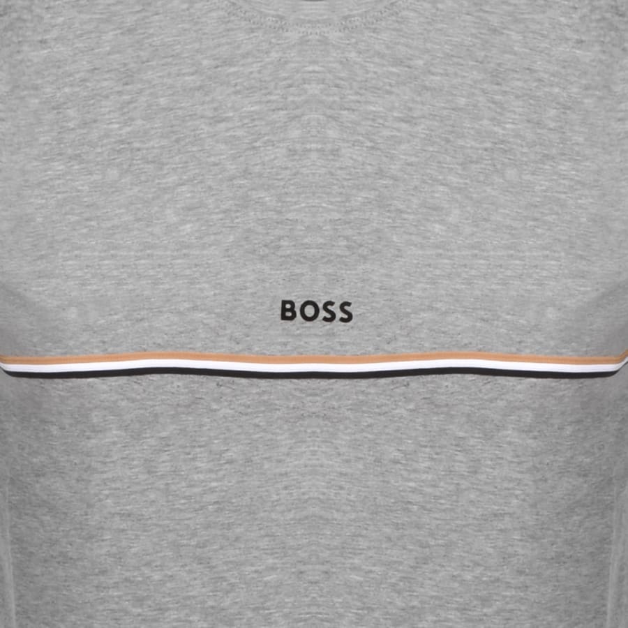 Image number 3 for BOSS Unique T Shirt Grey