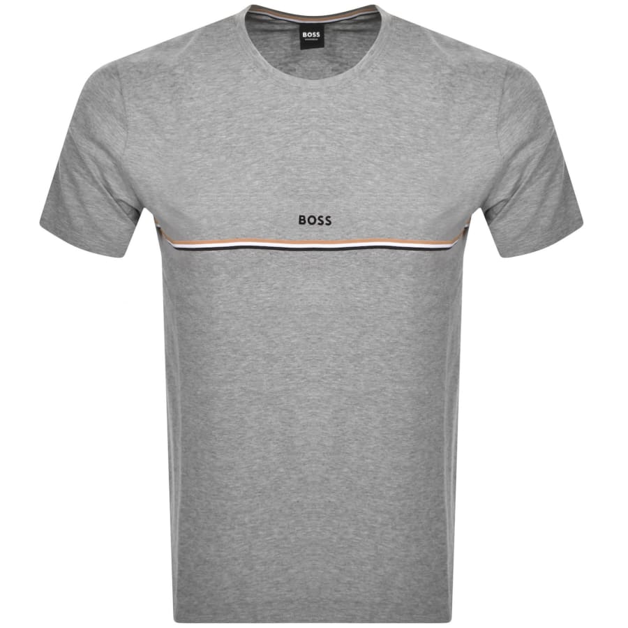 Image number 1 for BOSS Unique T Shirt Grey