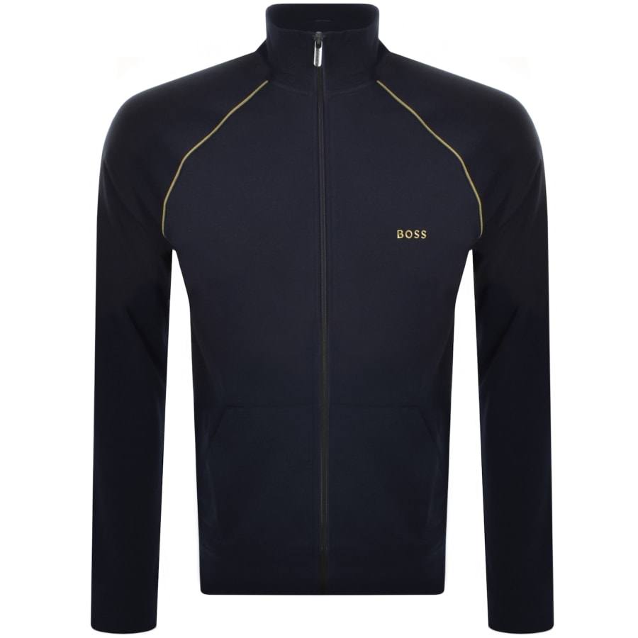 Image number 1 for BOSS Mix And Match Full Zip Sweatshirt Blue
