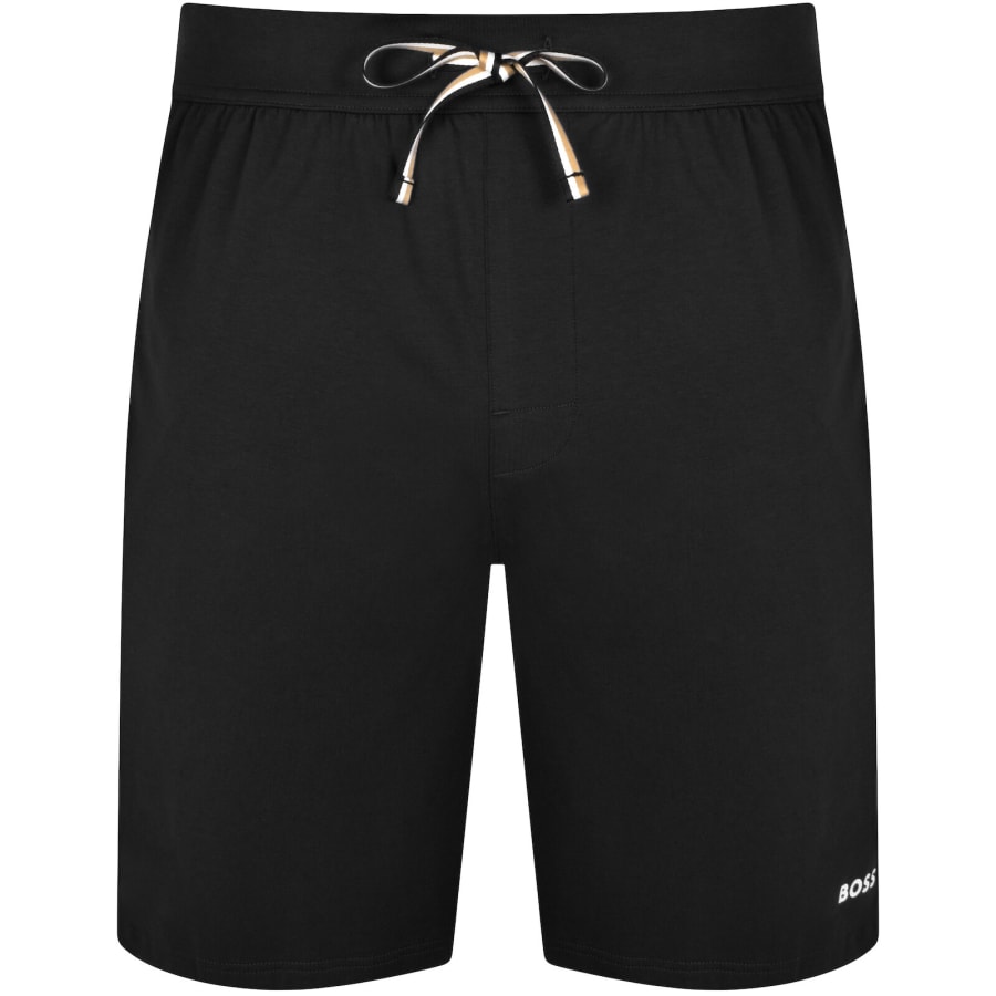 Image number 1 for BOSS Unique Jersey Shorts Black