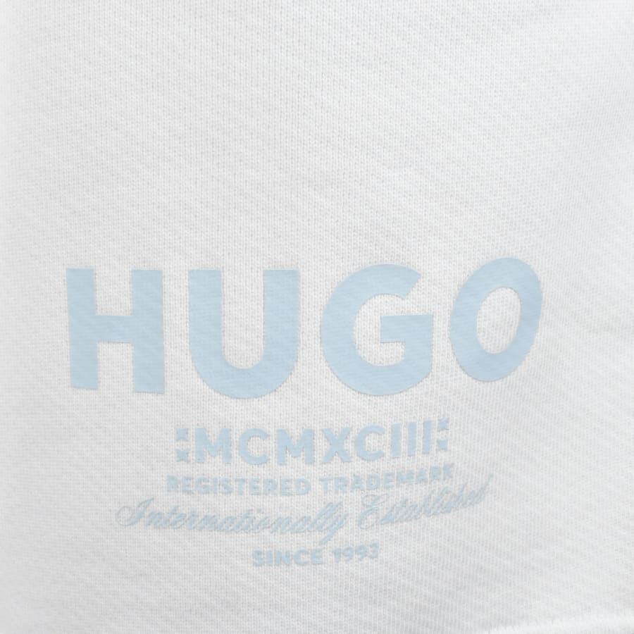 Image number 3 for Hugo Blue Nomario Shorts White