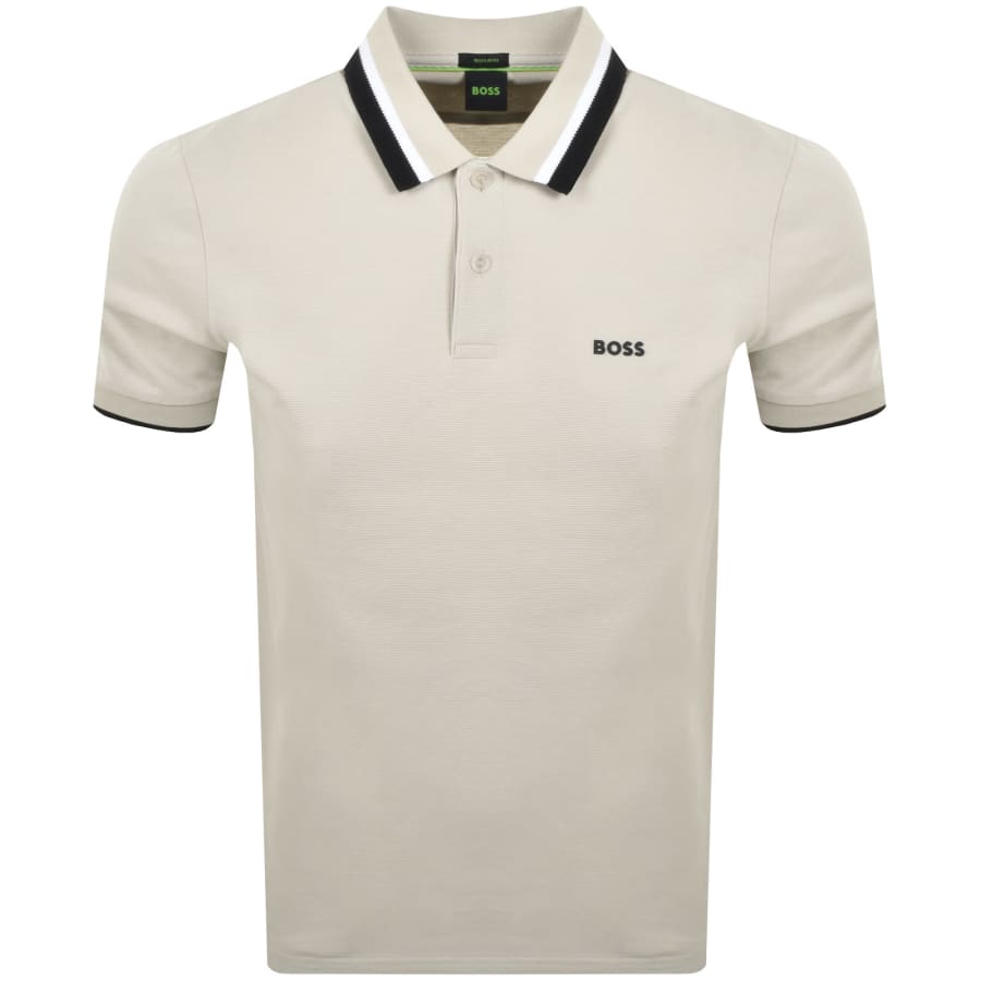 Image number 1 for BOSS Paddy Heritage Polo Beige