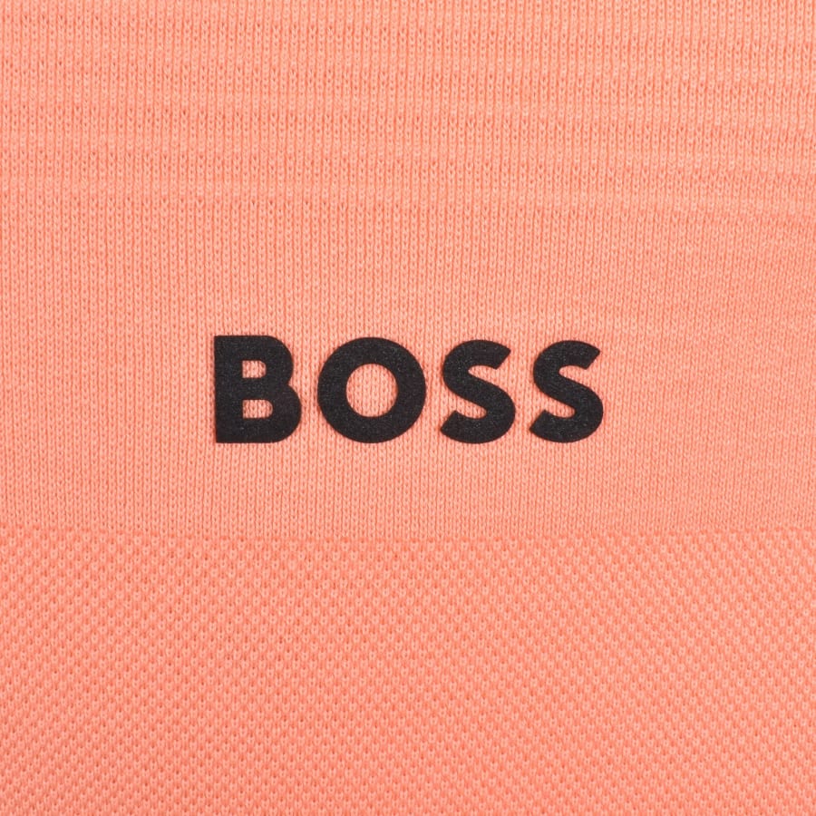 Image number 3 for BOSS Philix Polo T Shirt Coral Pink