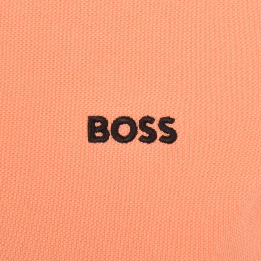Image number 3 for BOSS Paddy Polo T Shirt Orange