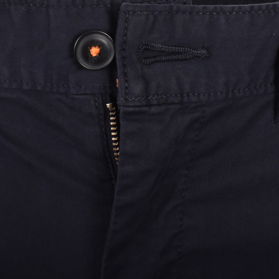 Image number 4 for BOSS Chino Slim Shorts Navy