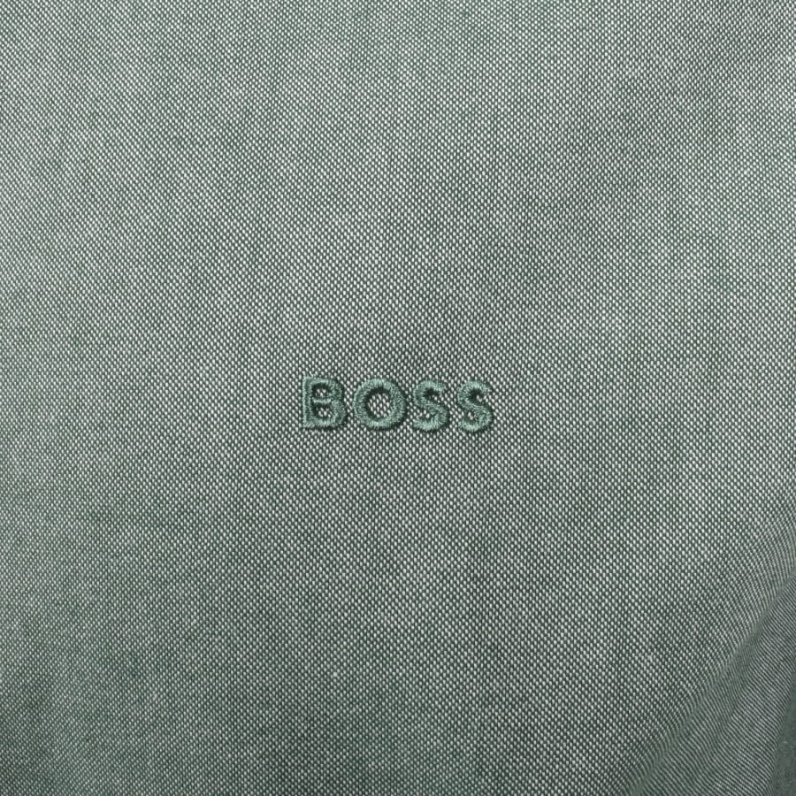 Image number 3 for BOSS Rickert Long Sleeved Shirt Green