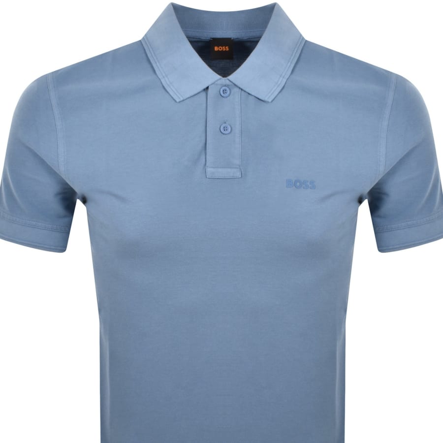 Image number 2 for BOSS Prime Polo T Shirt Blue