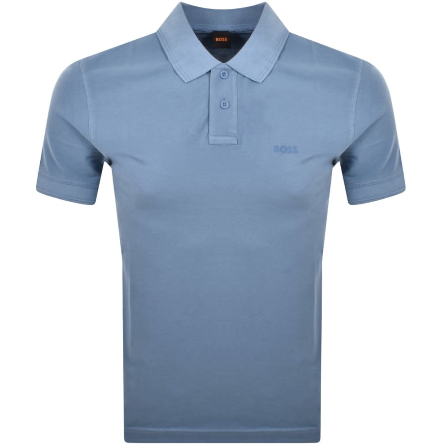 Image number 1 for BOSS Prime Polo T Shirt Blue