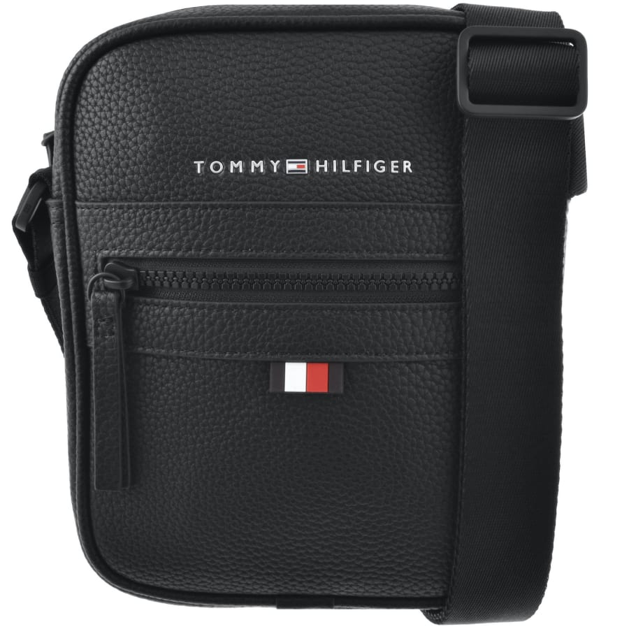 Image number 1 for Tommy Hilfiger Mini Reporter Bag Black