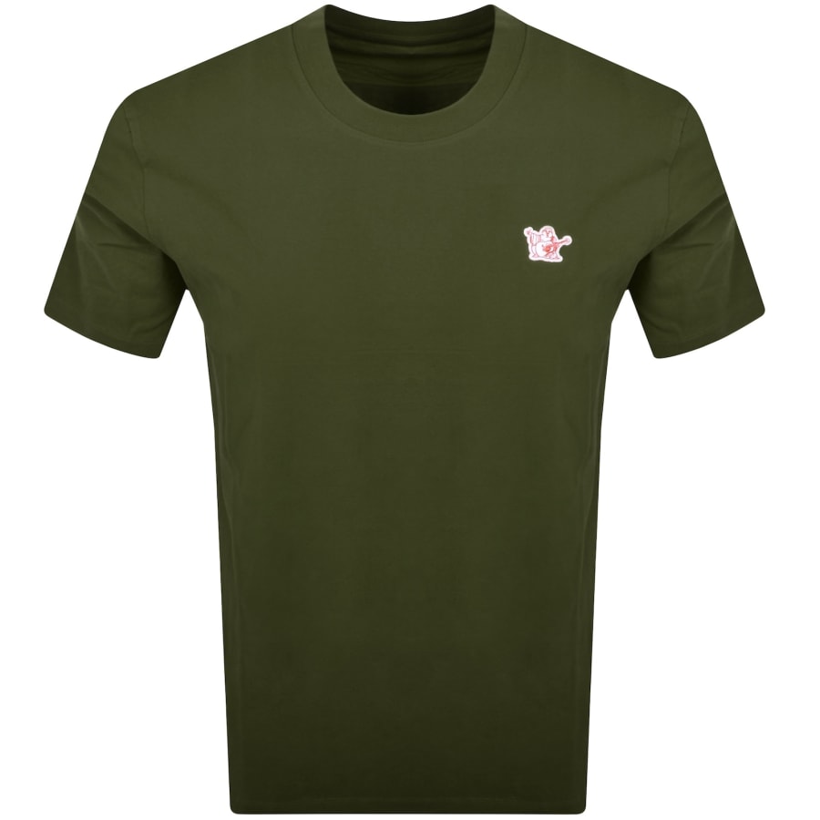 Image number 2 for True Religion Mini Buddha Logo T Shirt Green