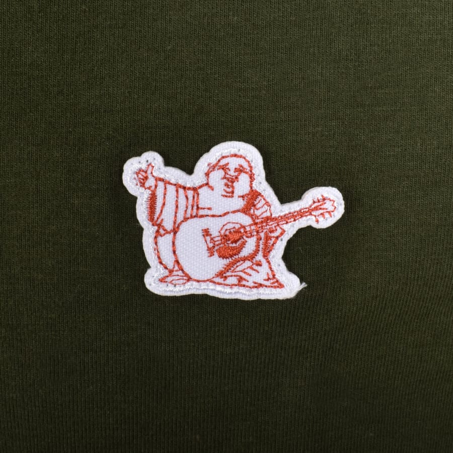 Image number 4 for True Religion Mini Buddha Logo T Shirt Green