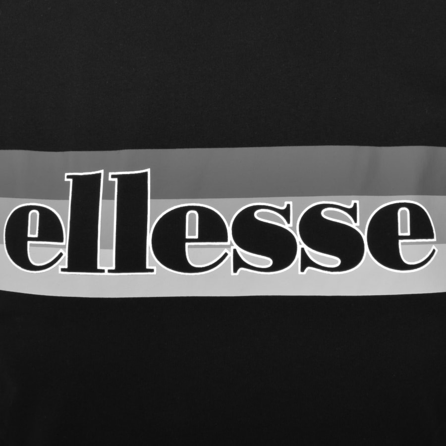 Image number 3 for Ellesse Ferrare T Shirt Black