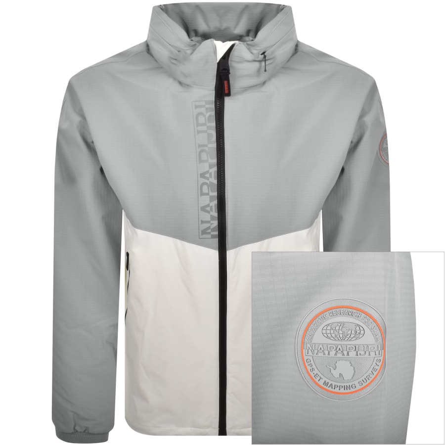 Image number 1 for Napapijri Clay Jacket Ultimate Grey