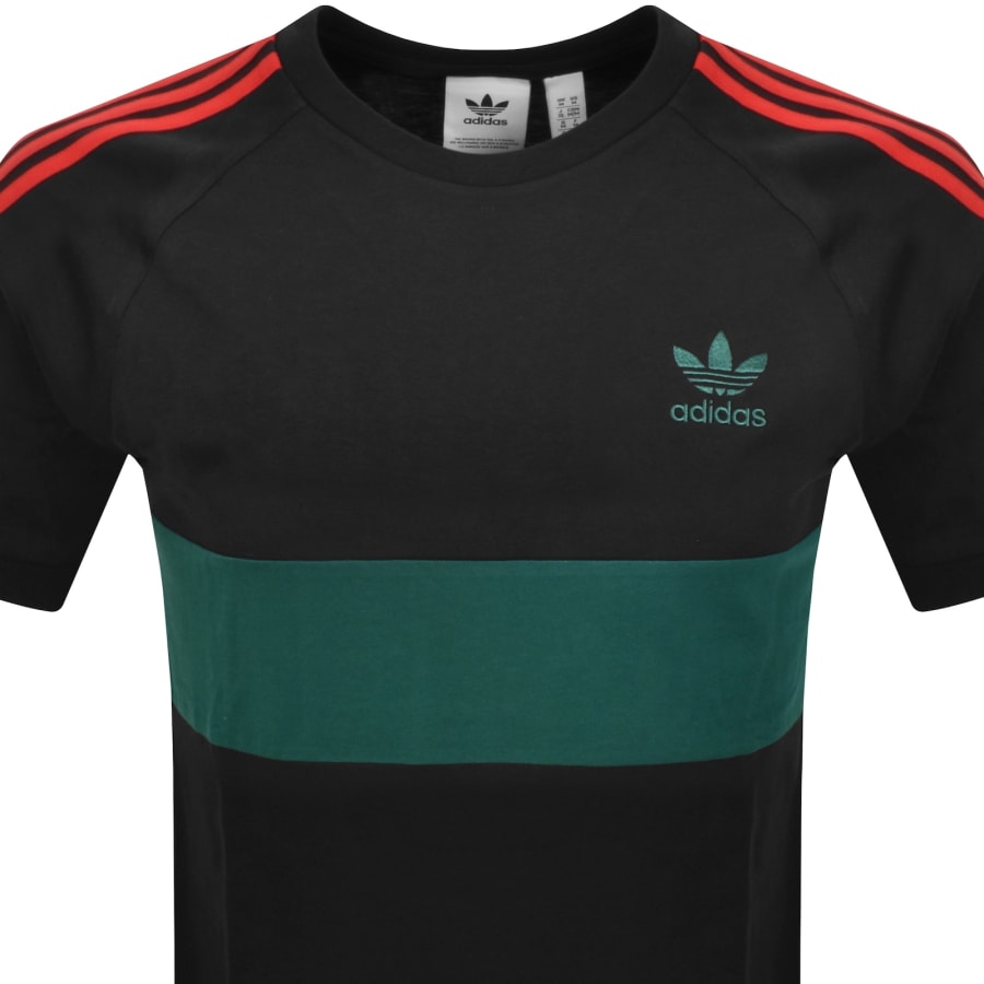 Image number 2 for adidas Originals Trefoil T Shirt Black
