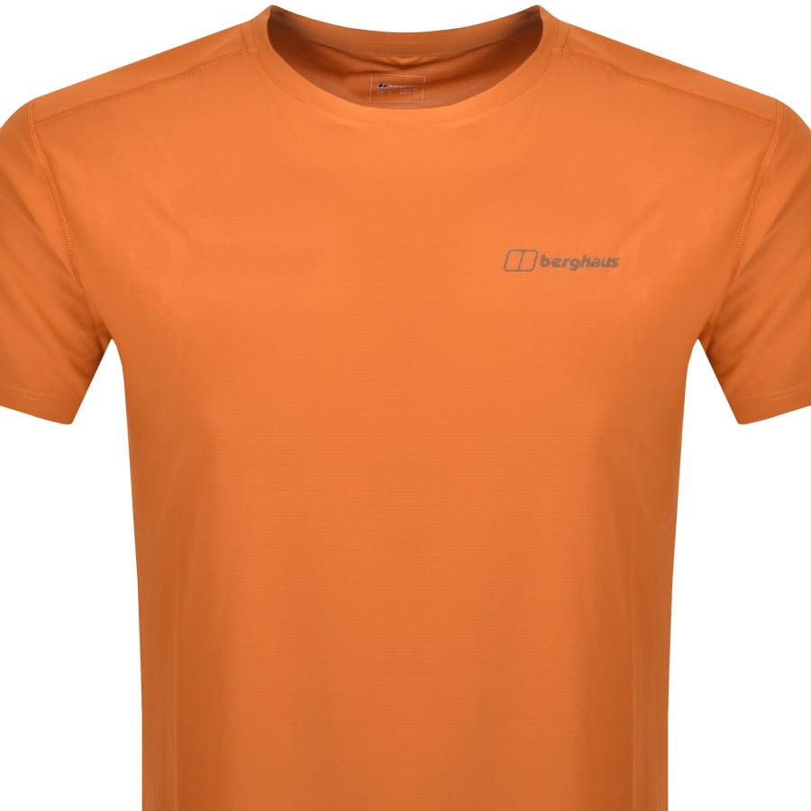 Image number 2 for Berghaus Tech Base T Shirt Orange