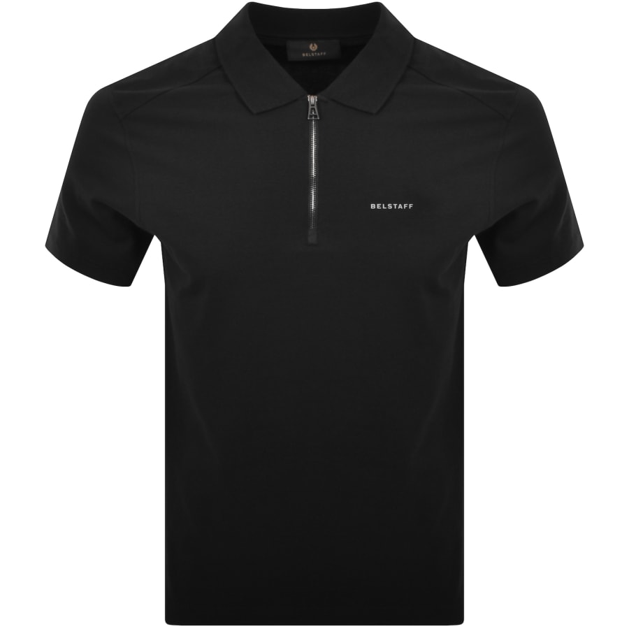 Image number 1 for Belstaff Alloy Polo T Shirt Black