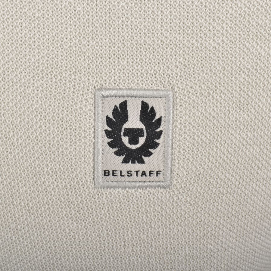 Image number 3 for Belstaff Drift Silk Blend Jumper Stone Beige