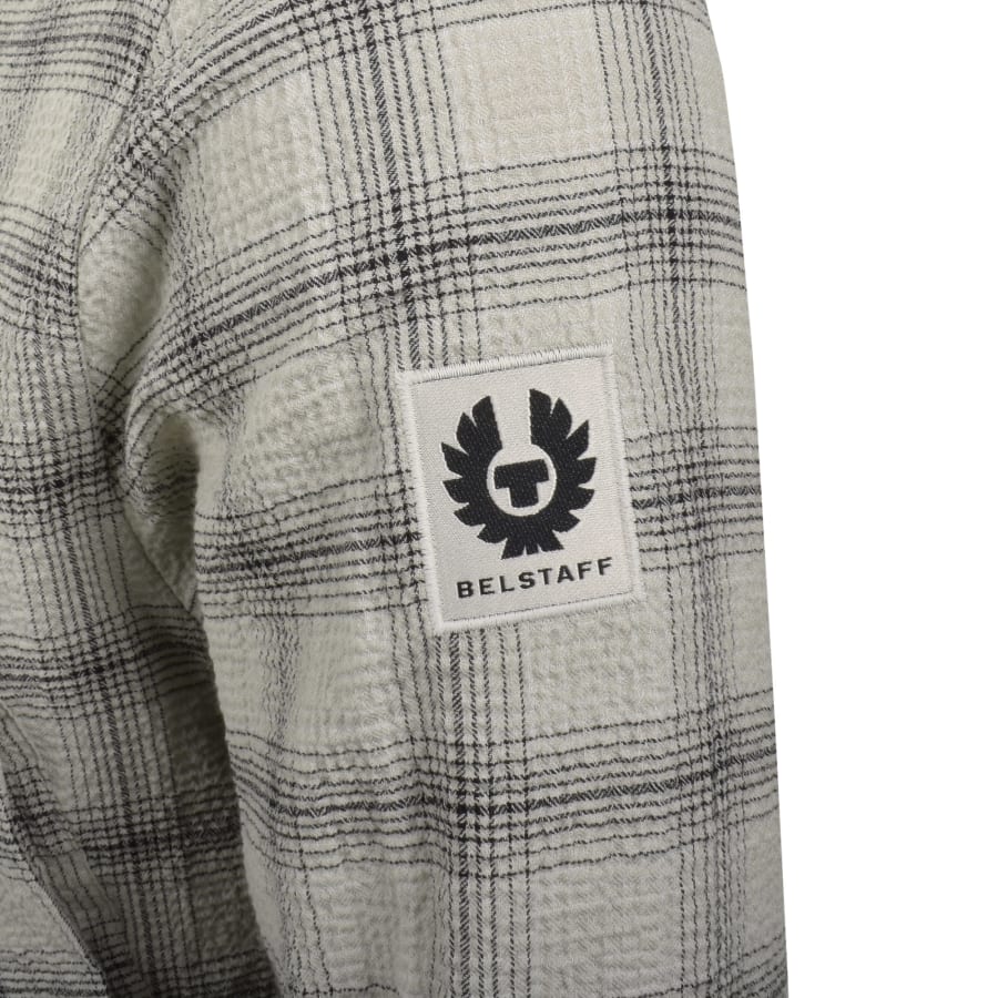 Image number 4 for Belstaff Scale Long Sleeved Shirt Grey