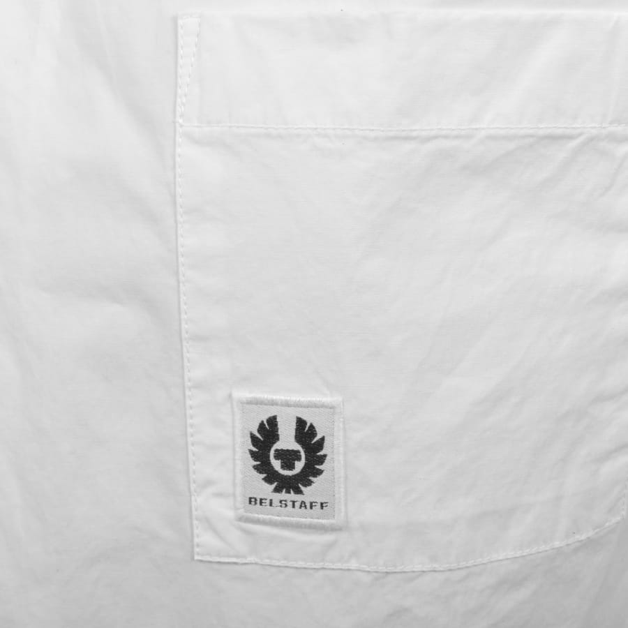 Image number 3 for Belstaff Short Sleeve Tide Shirt White