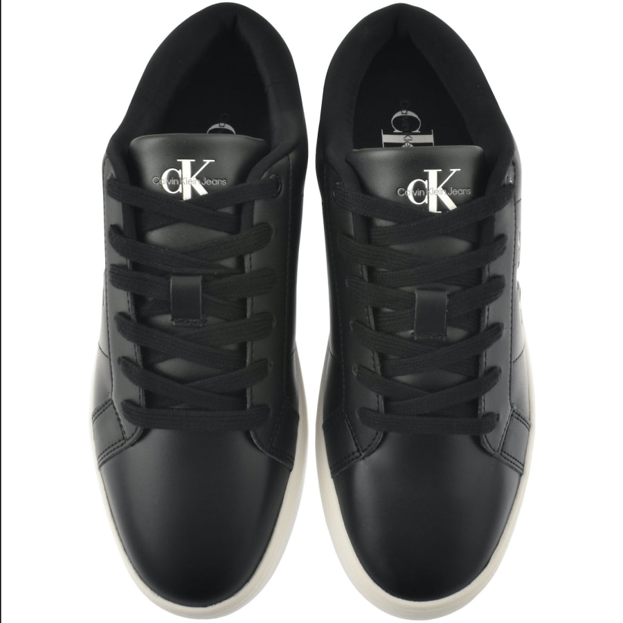 Image number 3 for Calvin Klein Jeans Classic Cupsole Trainers Black