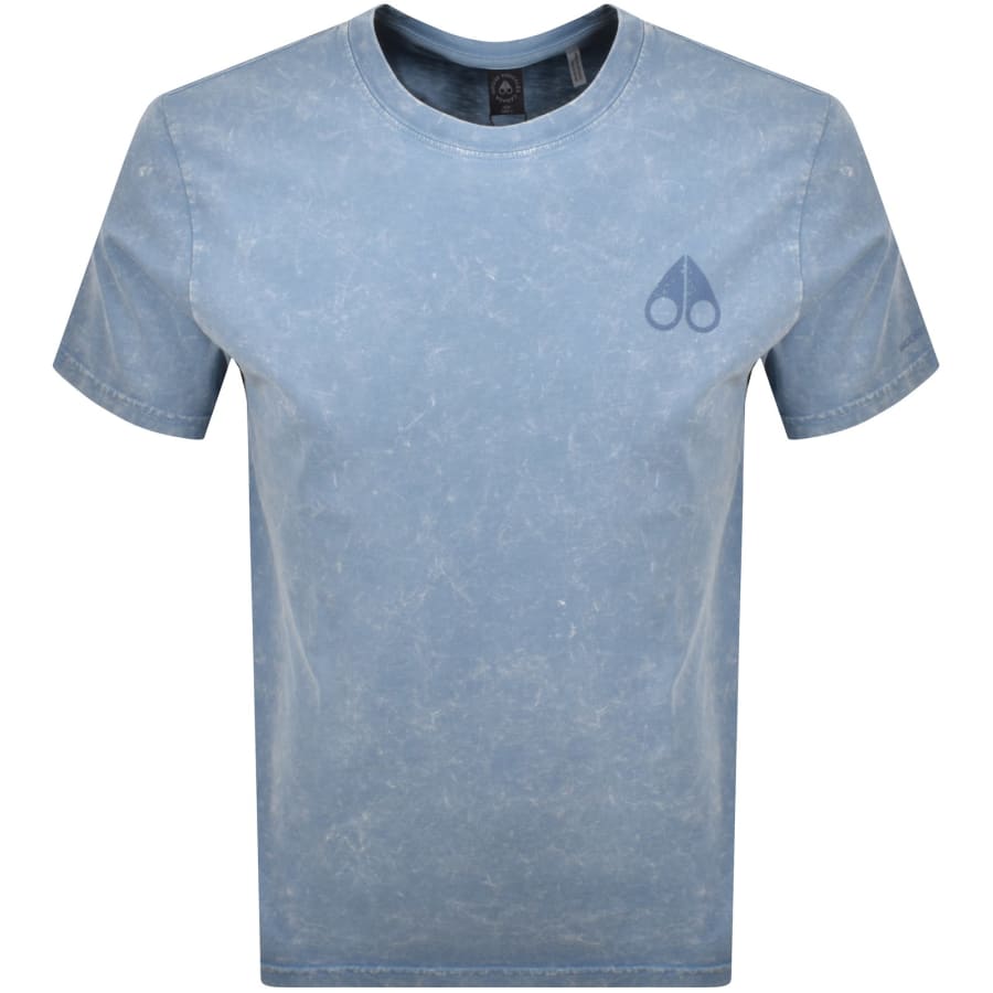Image number 2 for Moose Knuckles Off Island T Shirt Blue