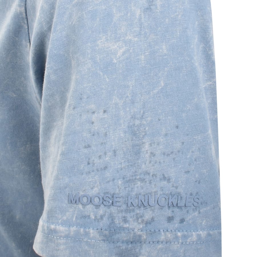 Image number 4 for Moose Knuckles Off Island T Shirt Blue