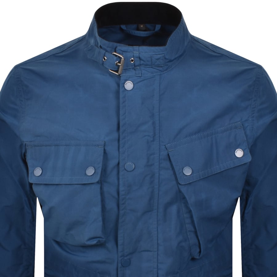 Image number 3 for Belstaff Service Fieldmaster Jacket Blue