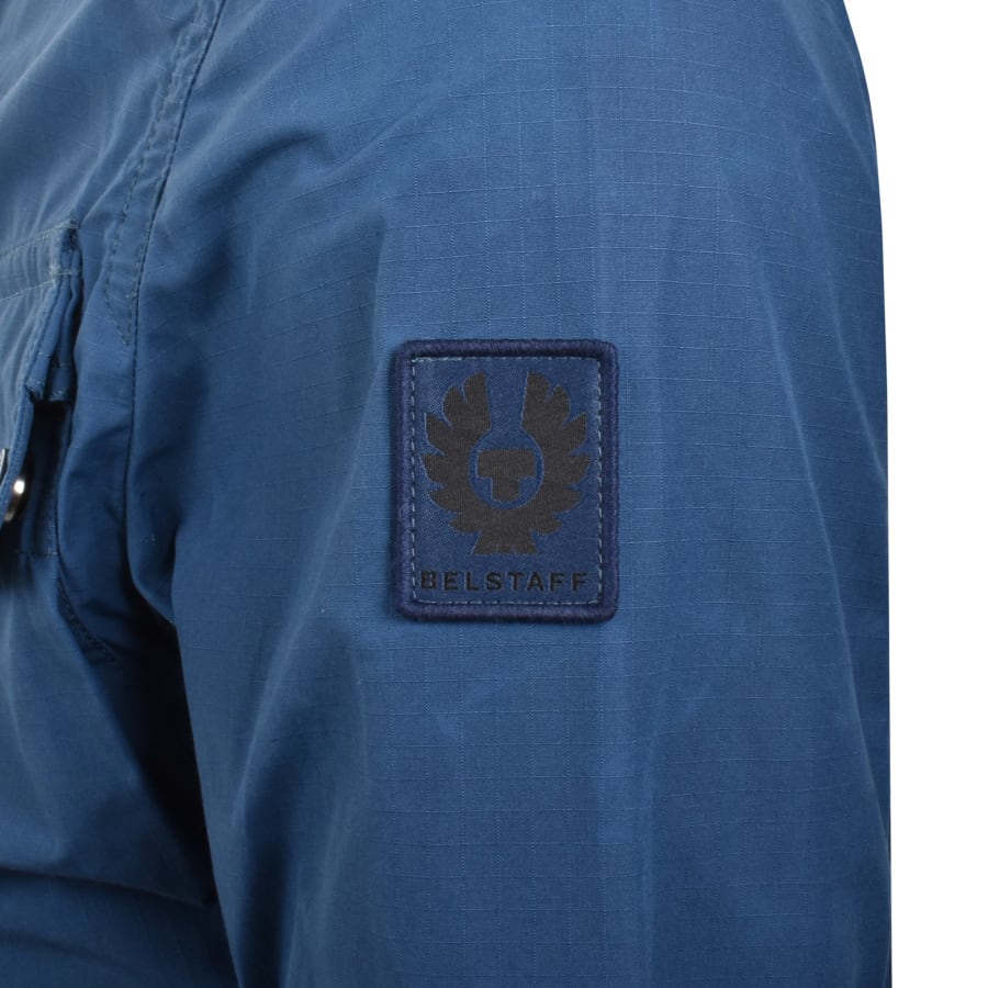 Image number 4 for Belstaff Service Fieldmaster Jacket Blue