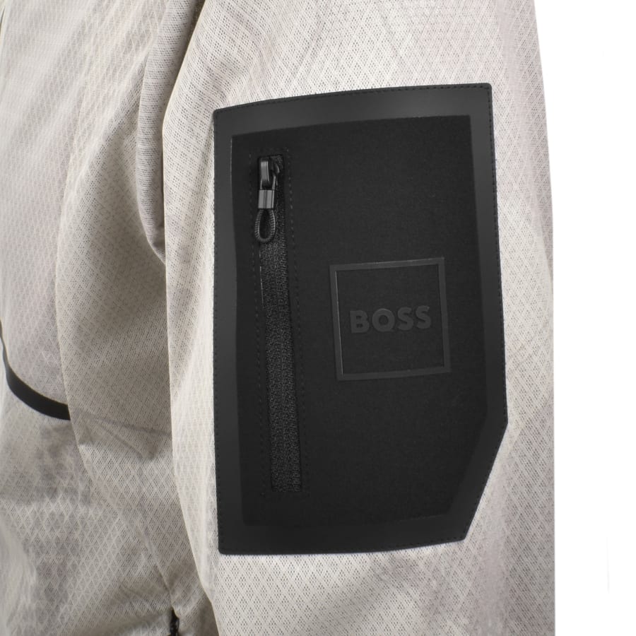 Image number 4 for BOSS Negev Jacket Beige
