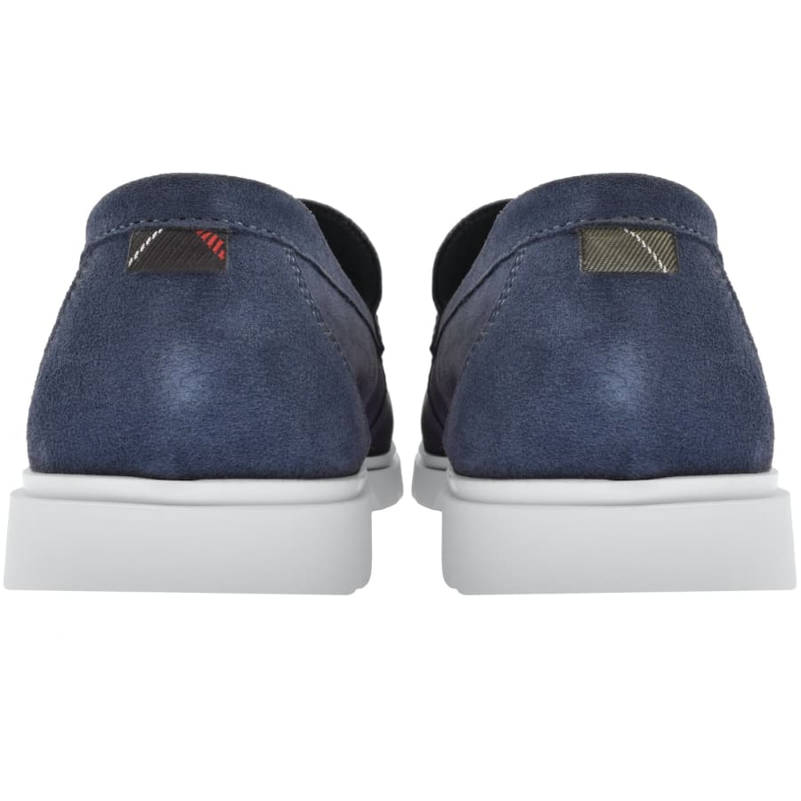 Image number 2 for Barbour Carty Loafer Shoes Blue