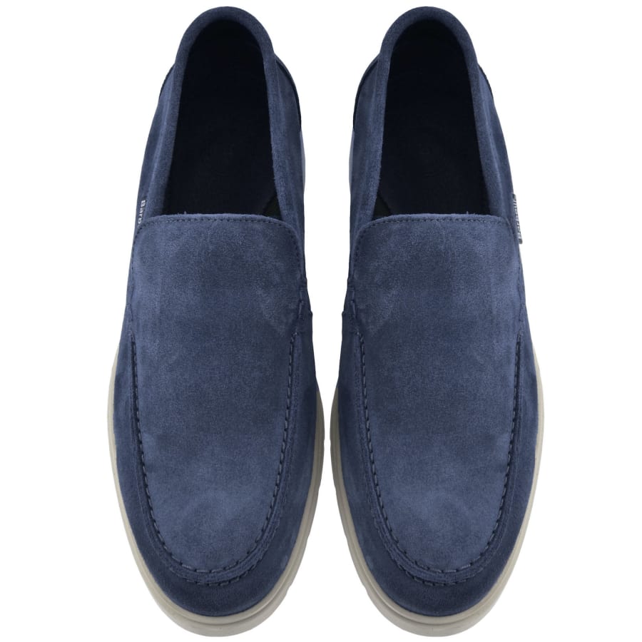 Image number 3 for Barbour Carty Loafer Shoes Blue